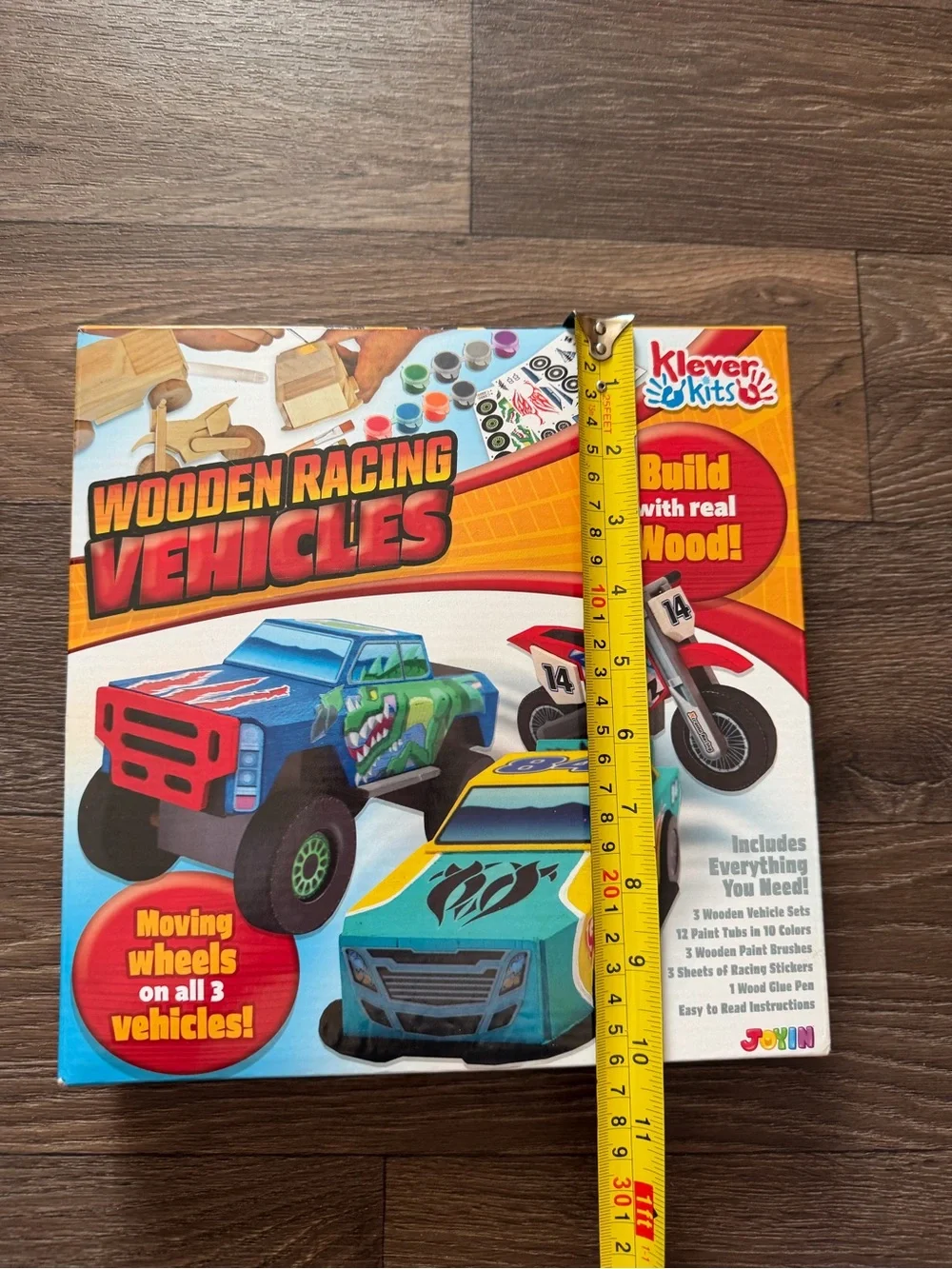 Wooden Racing Vehicles Building Kit